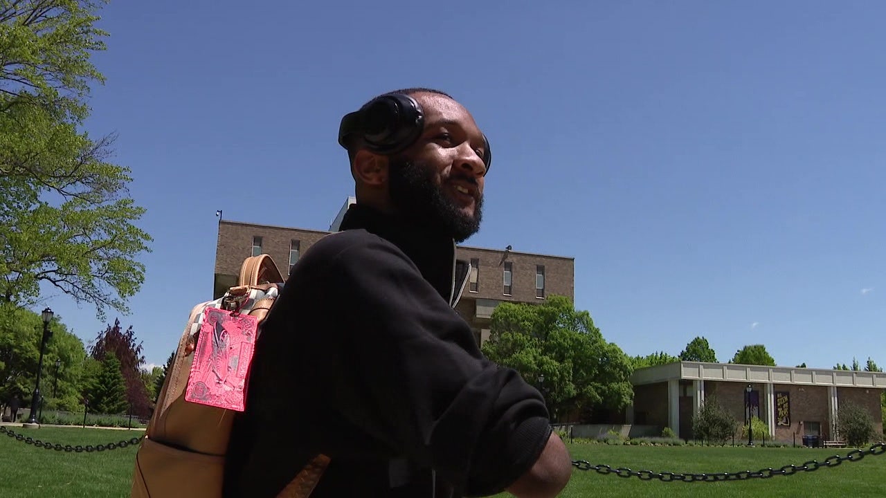 West Chester University senior born without limbs graduates, champions ...