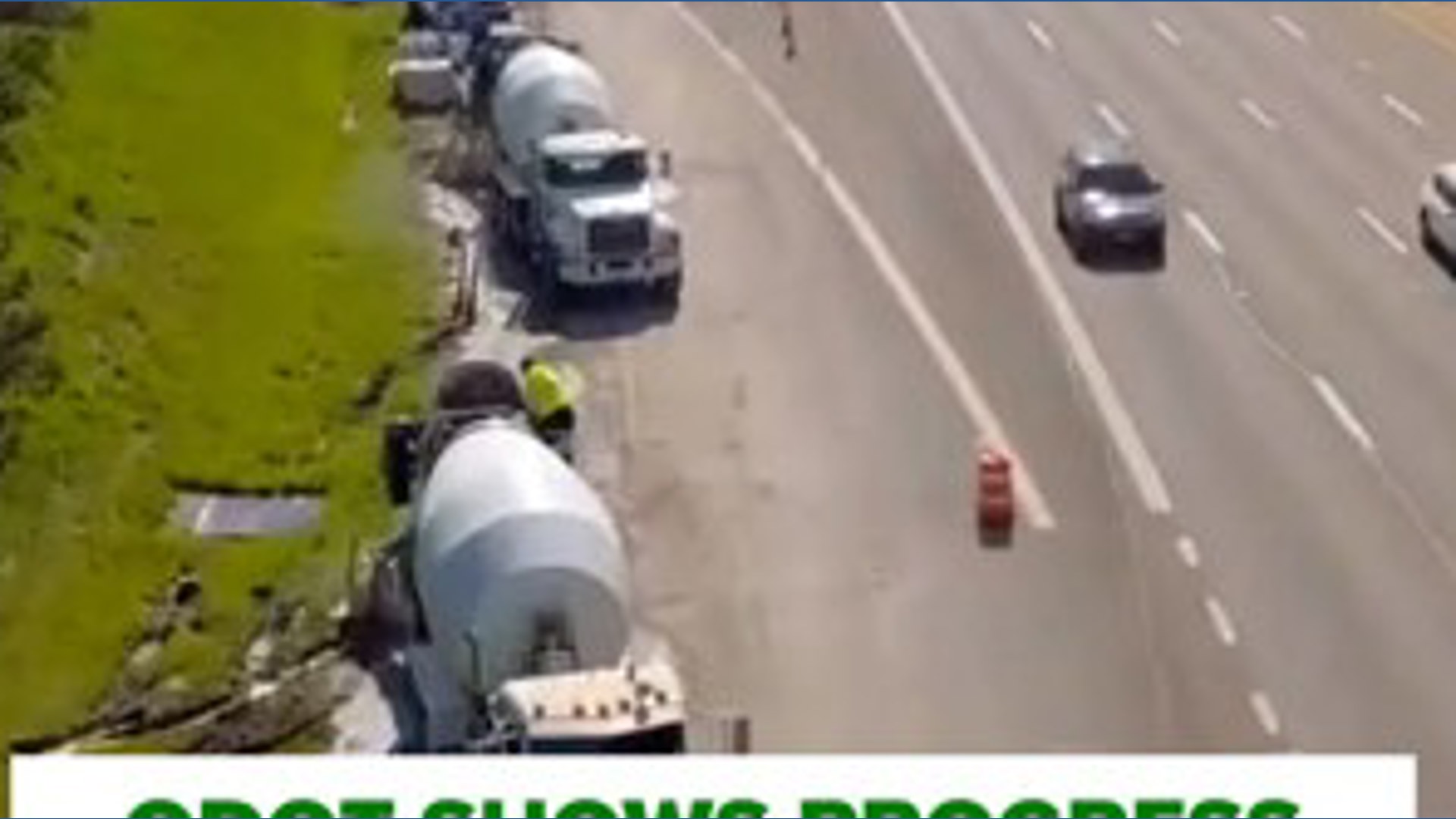 ODOT video shows Ridge Road/I-480 West ramp reconstruction progress