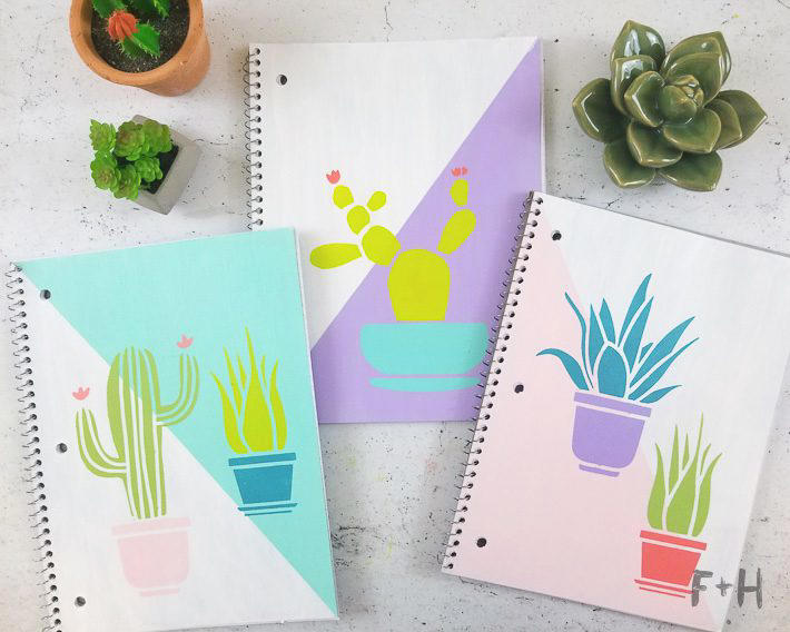 35+ cute notebook decoration ideas for school or journaling