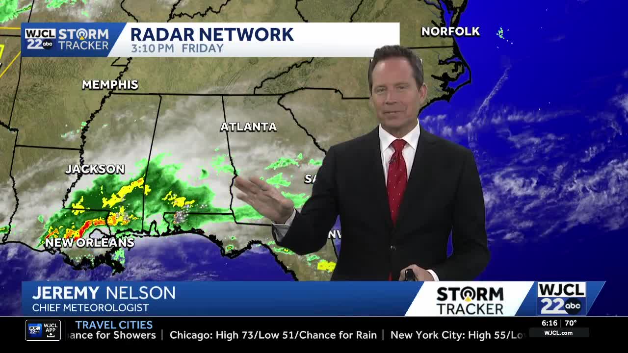 Tracking rain timing & dry hours in the weekend forecast for SE Georgia ...