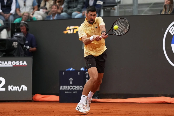 Djokovic thua trận mở màn tại Rome Masters 2026
