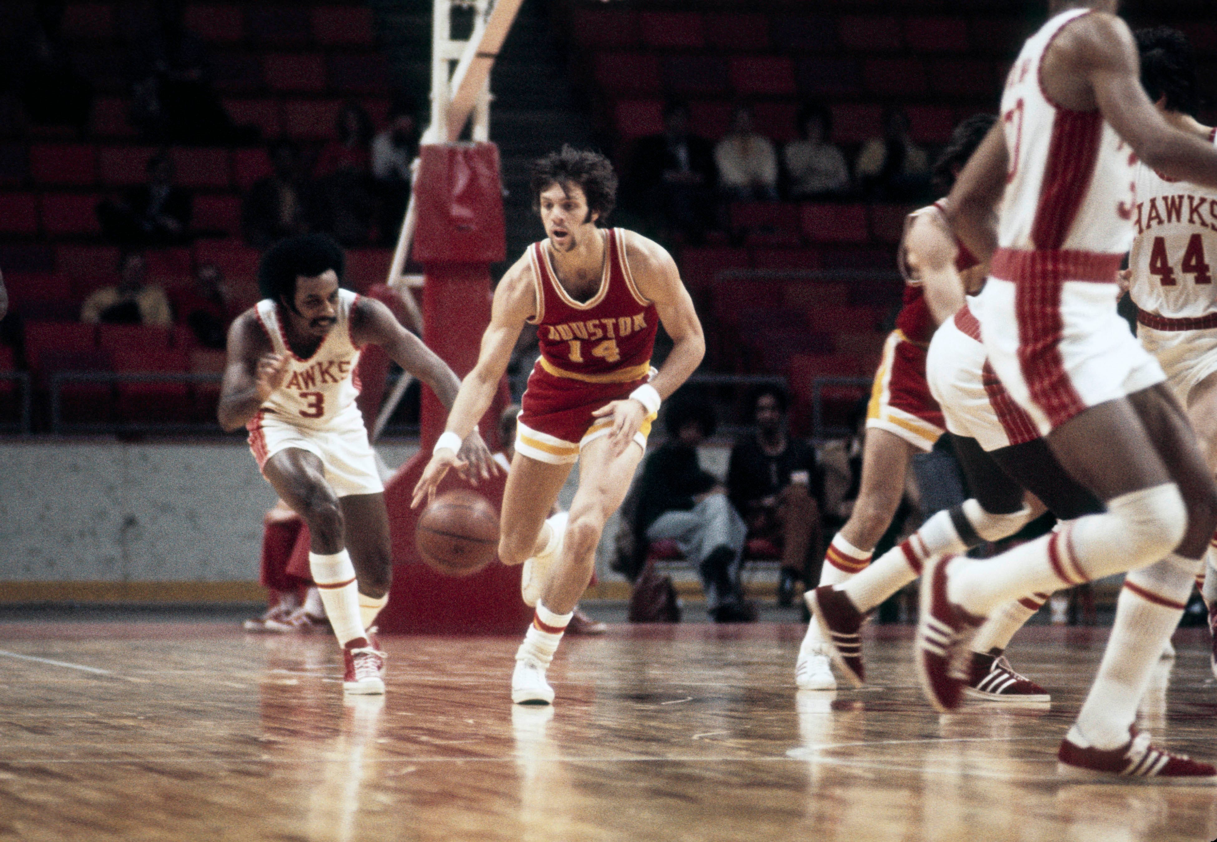 Houston Rockets jersey history No. 14 - Mike Newlin (1971-79)