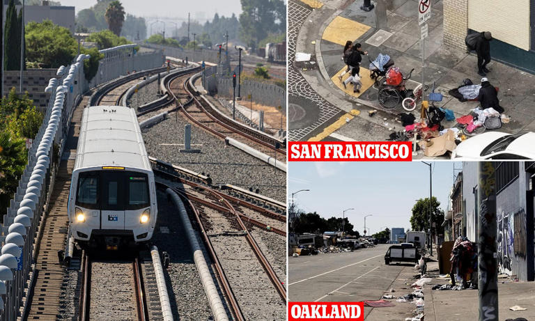 San Francisco's BART subway network could shut down as crime-ridden ...