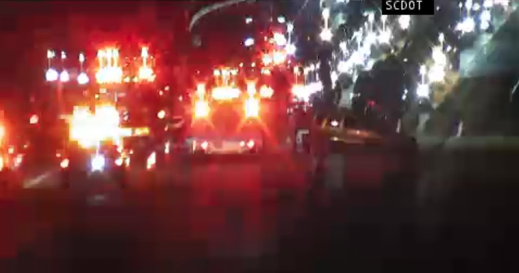 Traffic stopped on I-77 N due to crash, first responders on scene