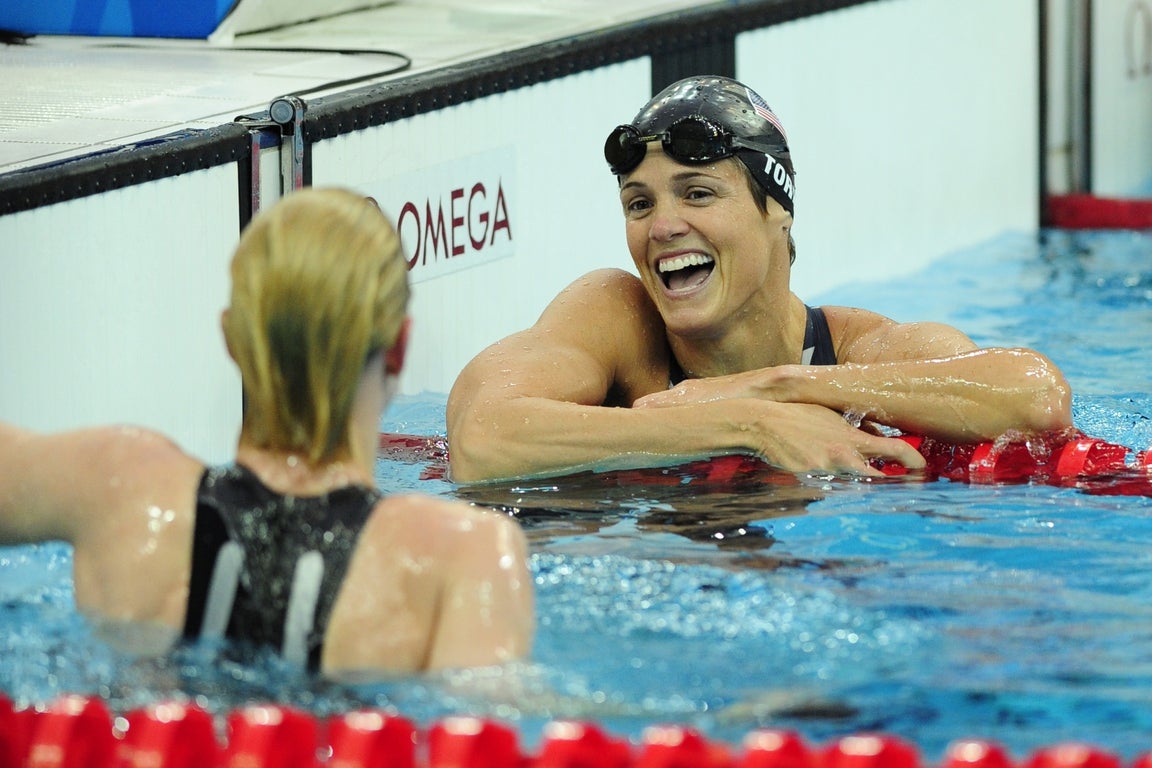 Dara Torres, Olympic swimming icon and SI Swimsuit model, in photos