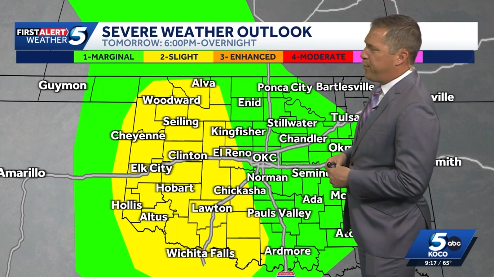Timeline: Severe weather risk with large hail, strong winds for Saturday