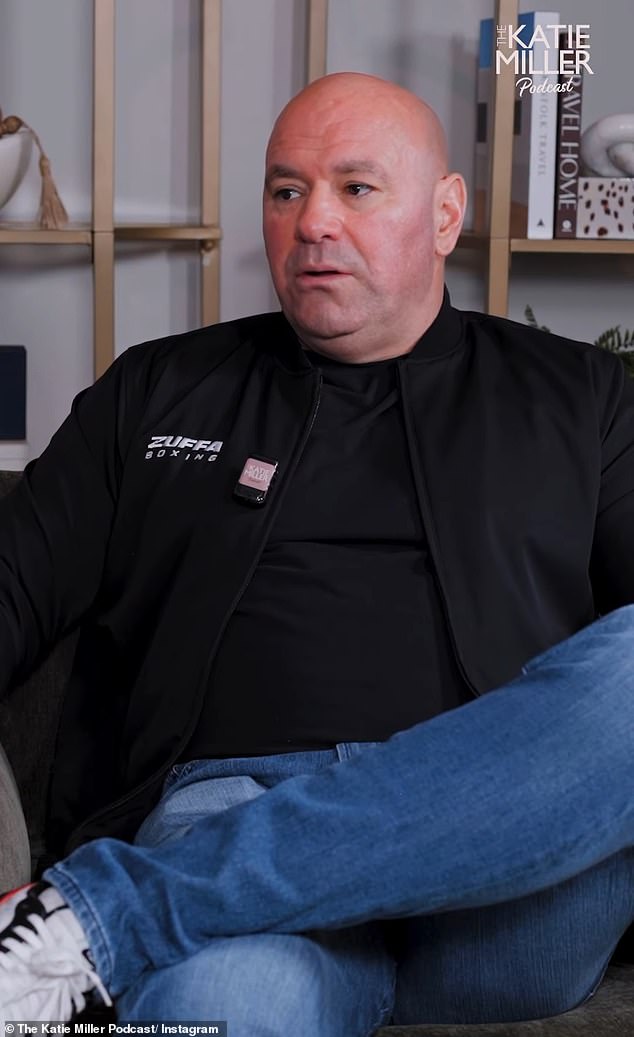 UFC boss Dana White reveals the rudest celebrity he's ever met