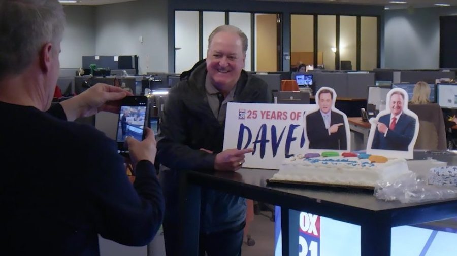 Meteorologist Dave Fraser marks 25 years on TV in Denver