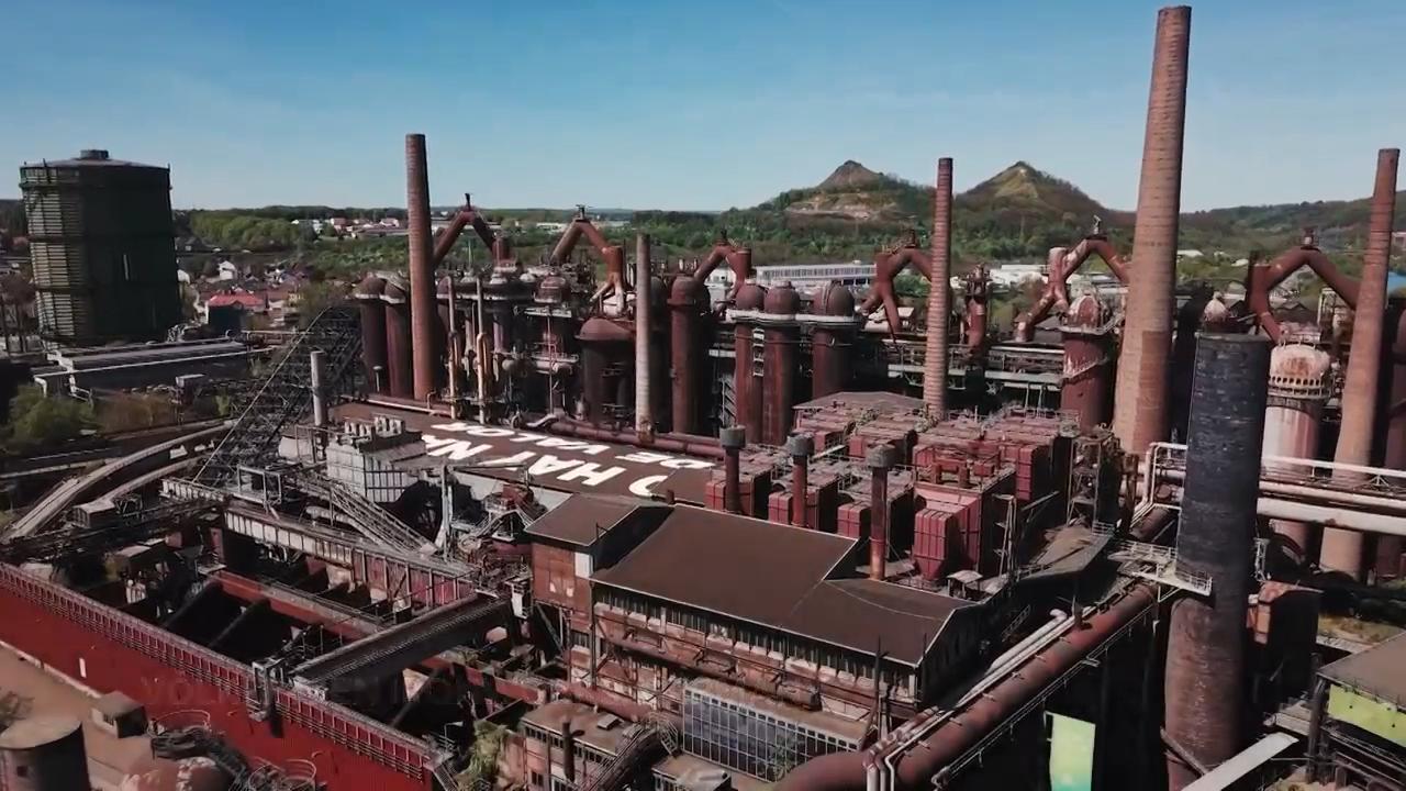 Dozens of artists bring new life to gigantic former ironworks on UNESCO ...