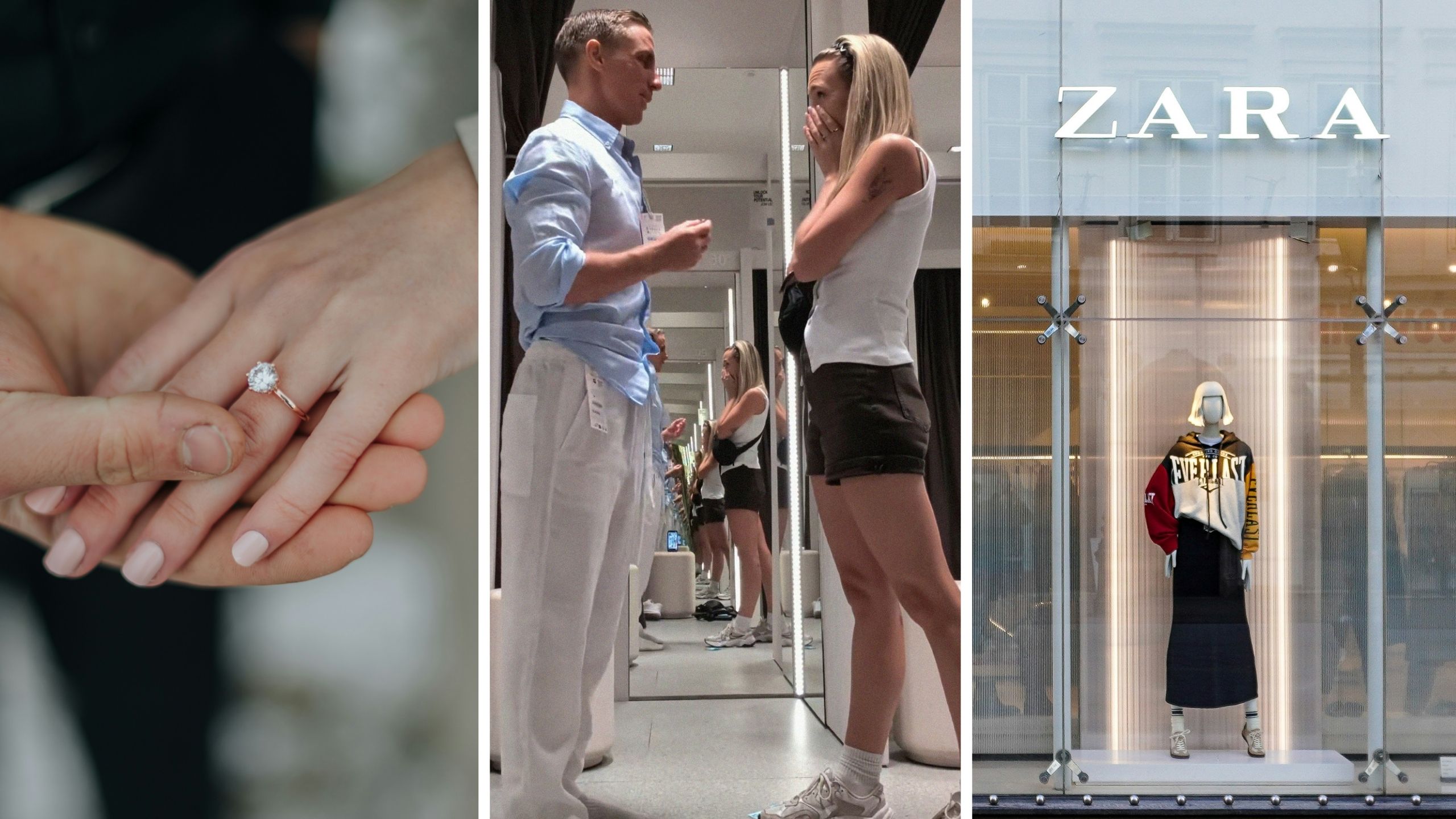 Man proposes to girlfriend inside Zara dressing room. Now the internet ...
