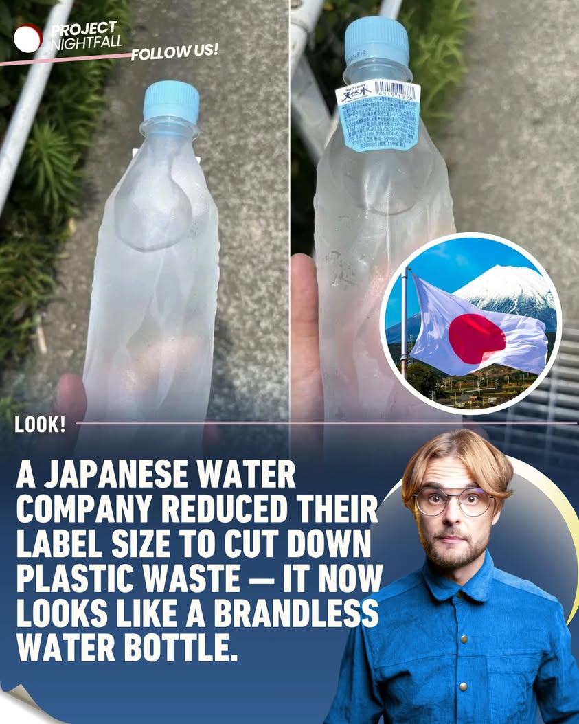 Shocking! Japan's naked water bottles hide a secret plan to save the ...