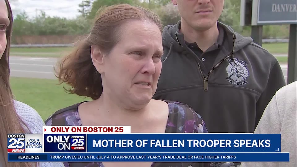 Heartbroken mother of fallen Mass. trooper speaks exclusively with ...