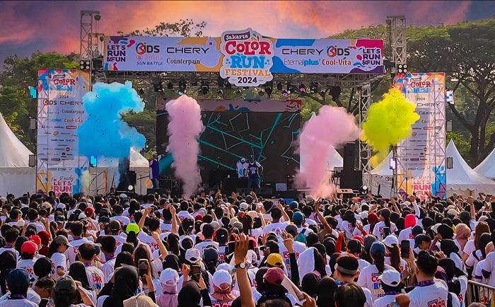 Jakarta Color Run Festival 2026 digelar Juli mendatang, cek link ...