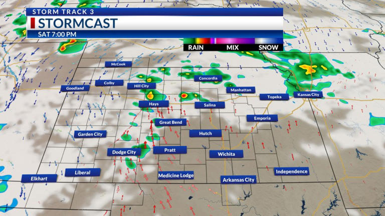 Storm Track 3 forecast: Scattered strong storms in store for Saturday