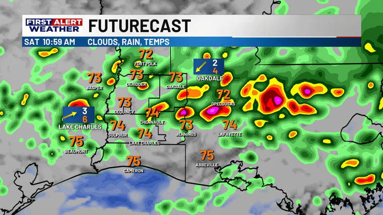 First alert forecast: Storms possible again Saturday, turning a bit ...