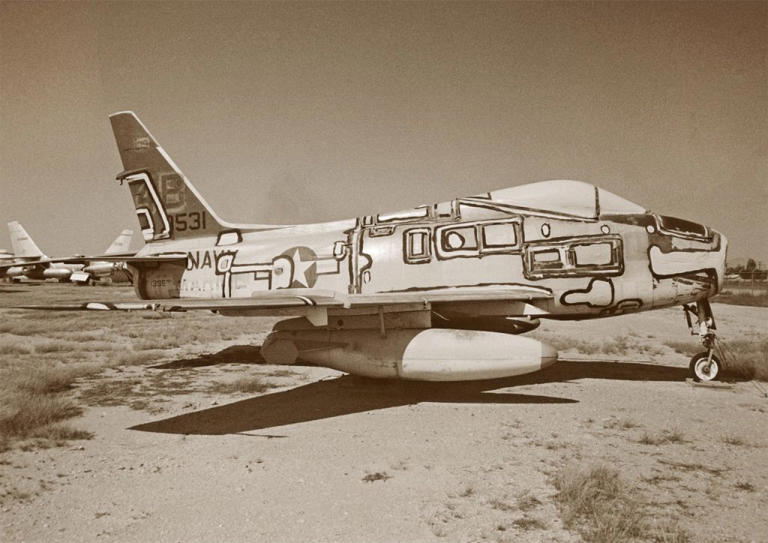 Boneyard files: North American F-86 Sabre – the silver shadow of the ...