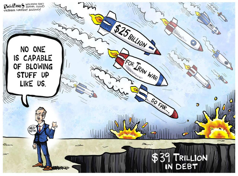 This week in cartoons (opinion): The price of gas, White House ...