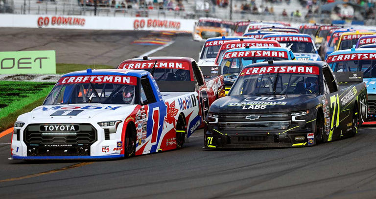Connor Zilisch, Brent Crews end up short in restart ruckus at The Glen