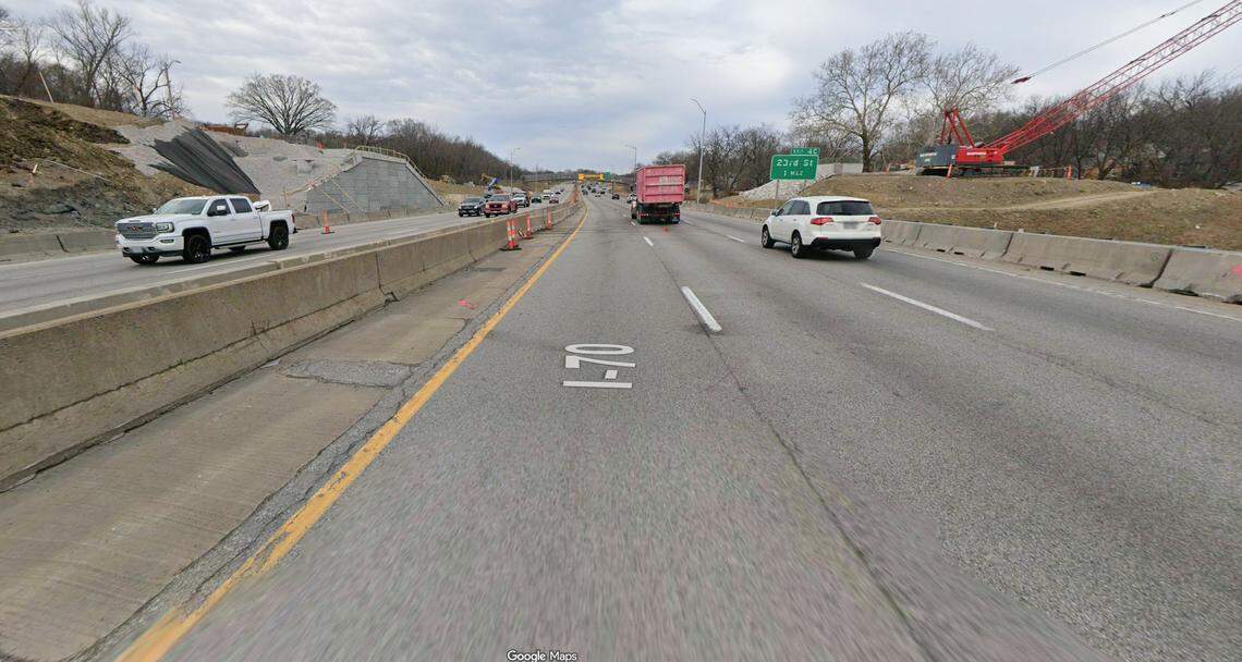 2 injured in late-night shooting on I-70 east of downtown Kansas City