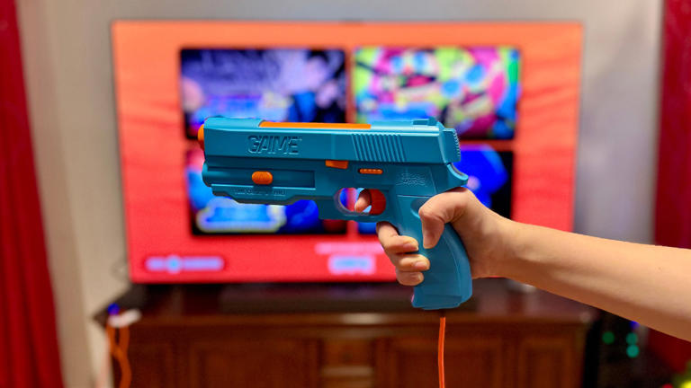 G'AIM'E Time Crisis light gun review