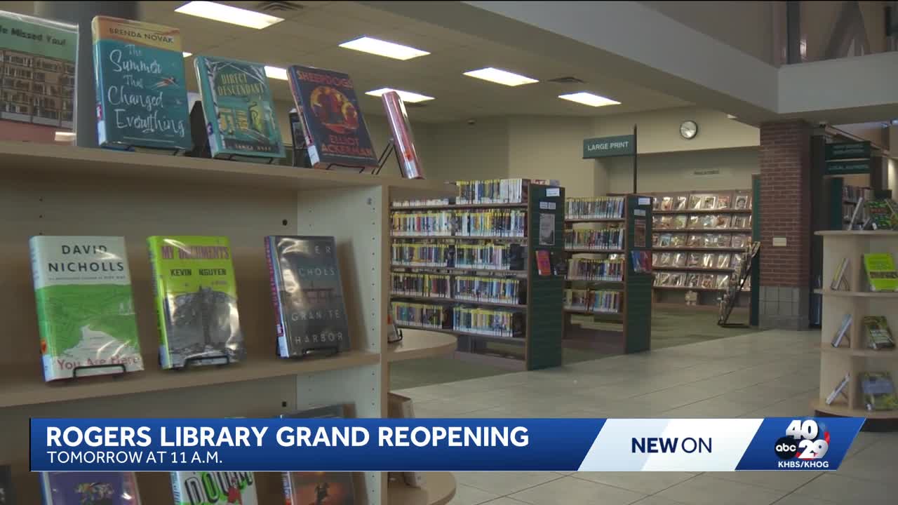 Rogers Library reopening to public this weekend