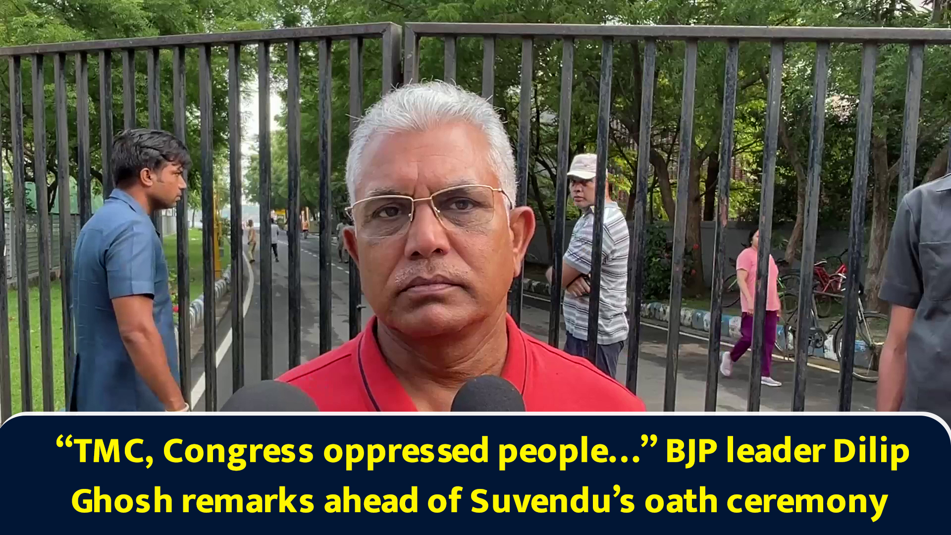TMC, Congress oppressed people... BJP leader Dilip Ghosh remarks ahead ...