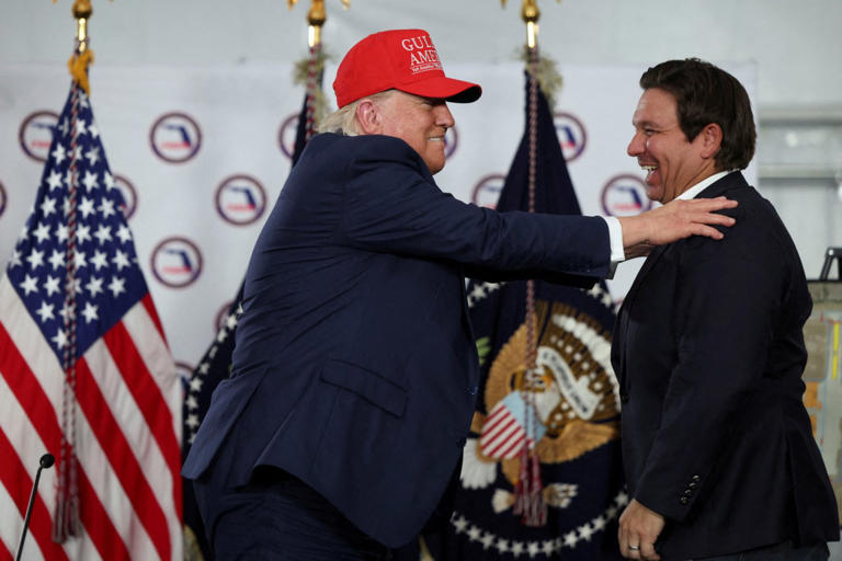 Inside the unlikely reunion between Trump and DeSantis
