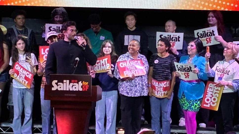 Chakrabarti calls for political revolution at rally with Hasan Piker