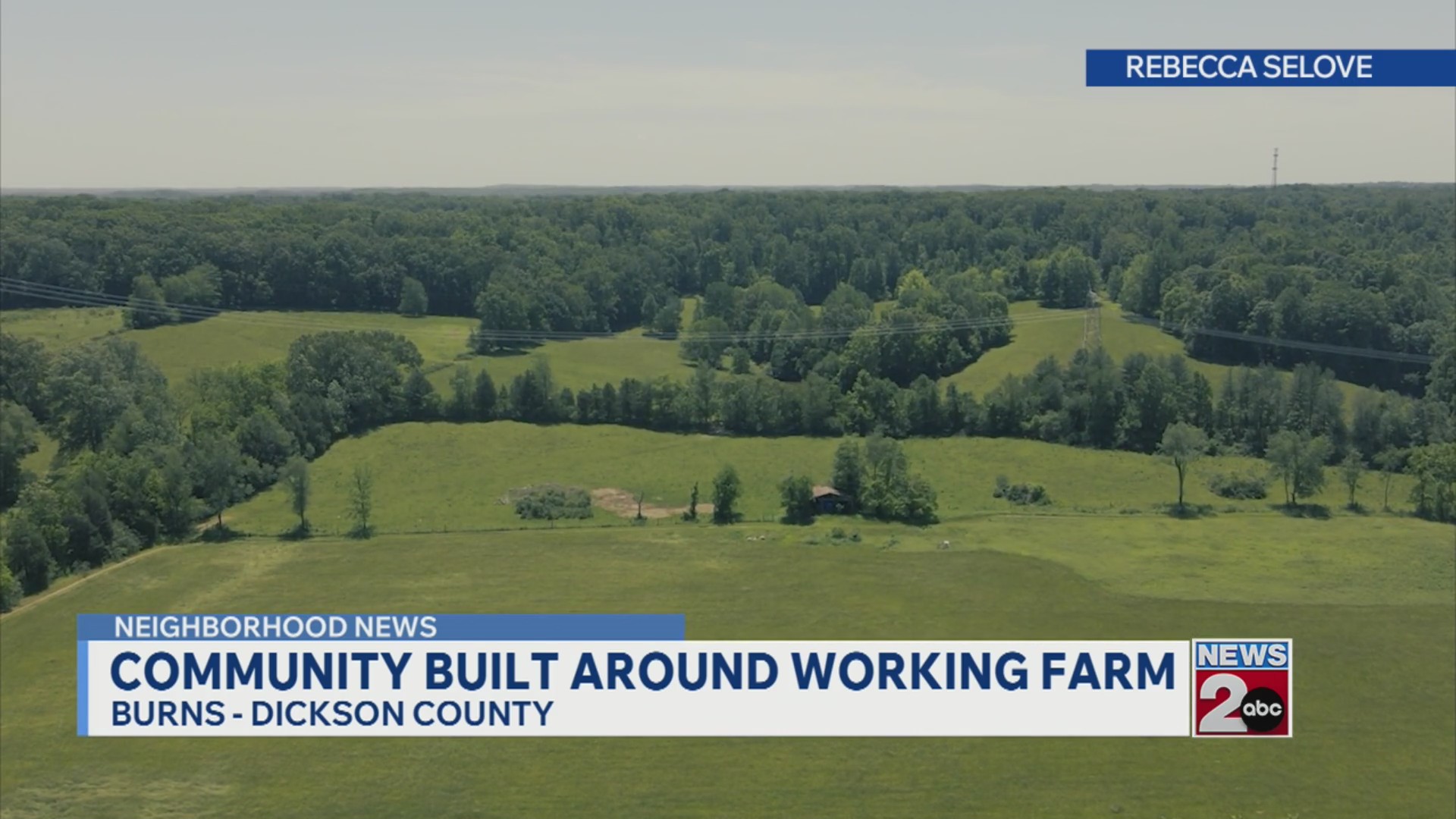 Community to be built around working farm in Burns, TN