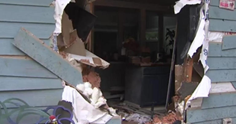 'It's heartbreaking': Couple rebuilding after car crashes through their ...