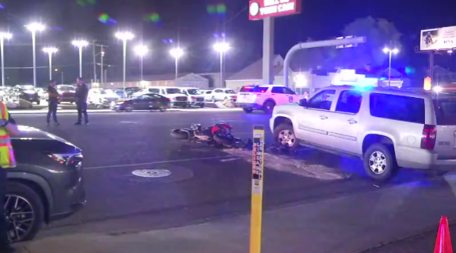 Motorcyclist in critical condition after collision with SUV on State Street