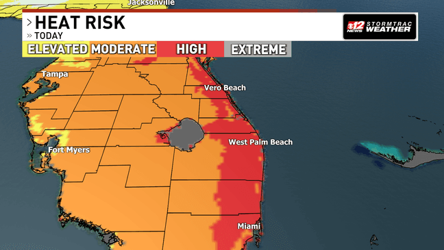 Dangerous heat continues as storm chances begin to increase across ...