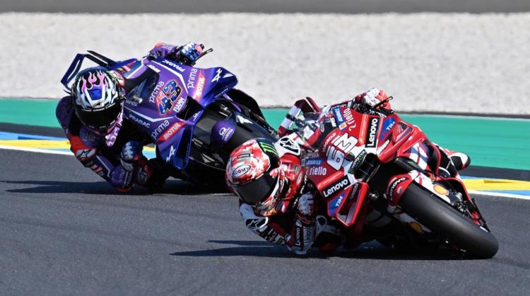MotoGP. La grille de départ du Grand Prix de France au Mans avec les ...
