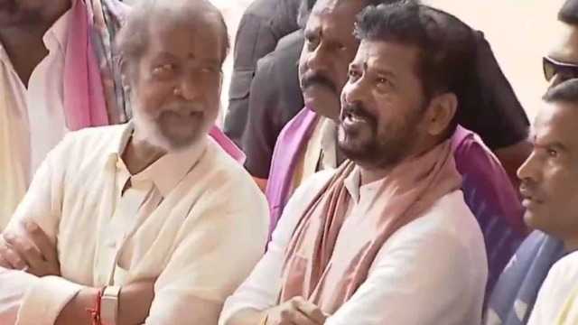 Telangana CM lays foundation for development projects in Kodangal