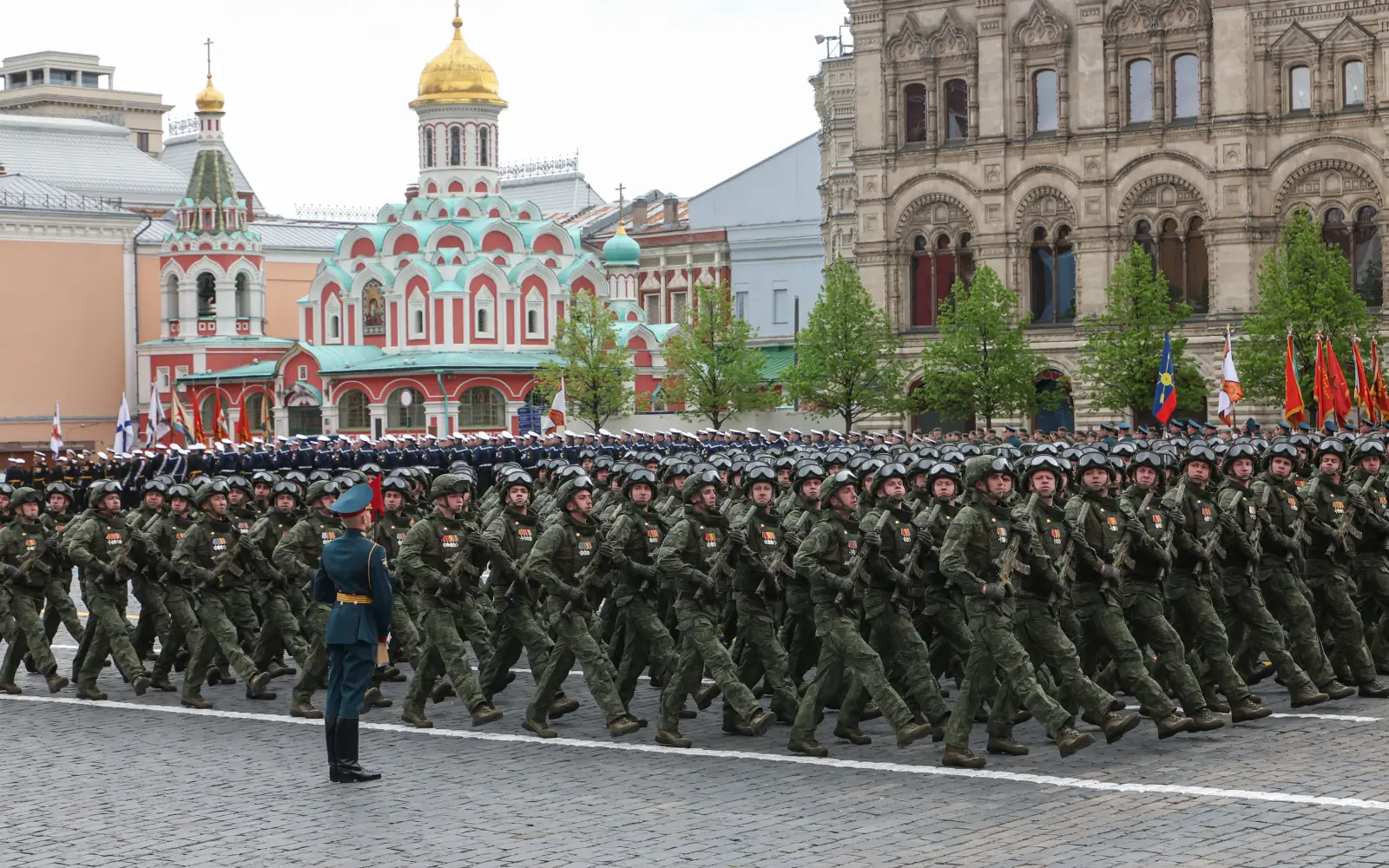 Putin says army fighting ‘aggressive’ NATO-backed force in Victory ...