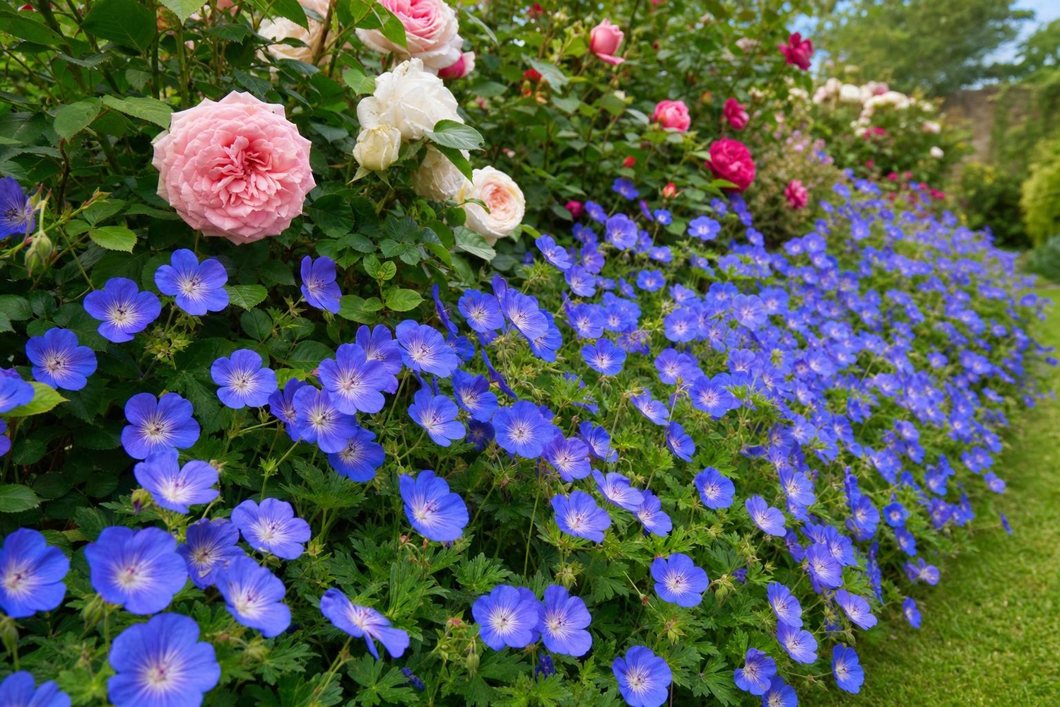 Géranium Rozanne : la vivace bleue élue plante du siècle à Londres qui ...