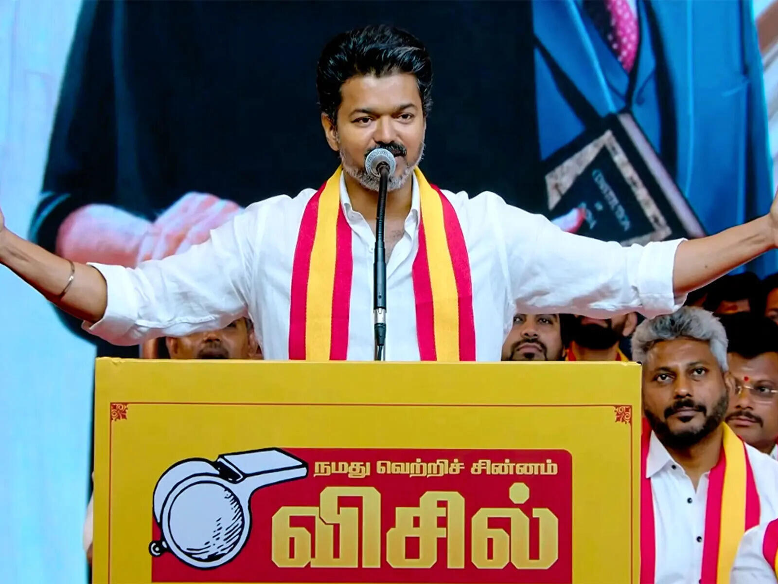 Big 'Vijay' for TVK as VCK promises 'unconditional support' to form ...