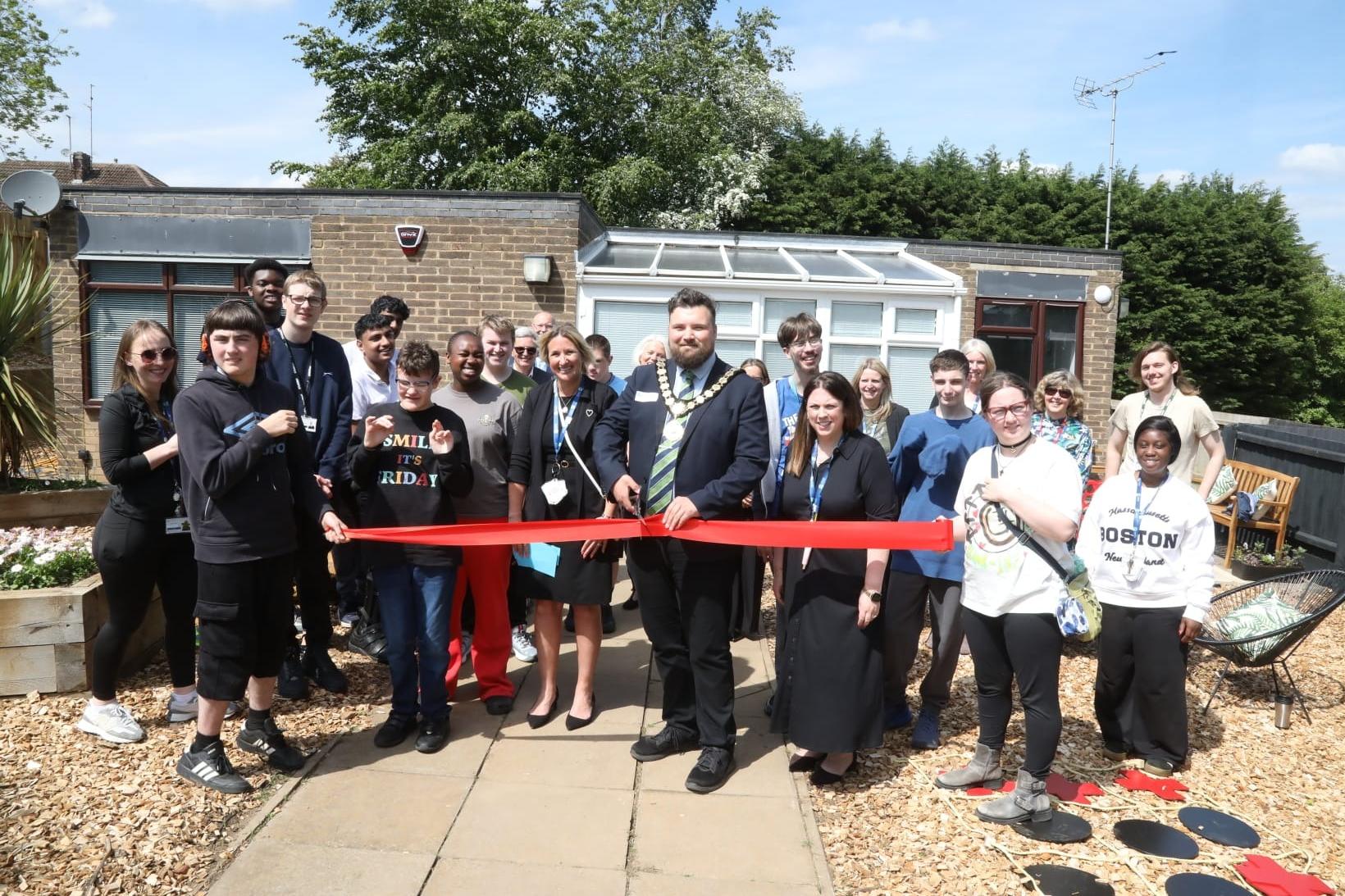 New life skills bungalow officially opened at Kettering secondary ...