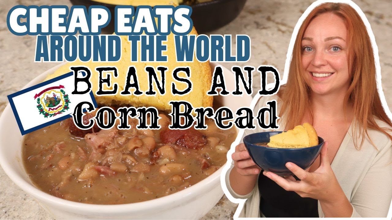 Southern beans & cornbread (feed the whole family for around $10!)