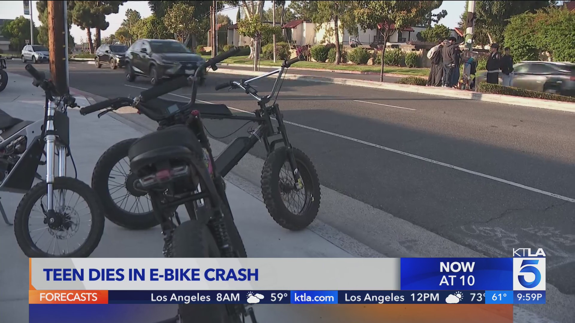 Boy dies in Garden Grove e-bike crash