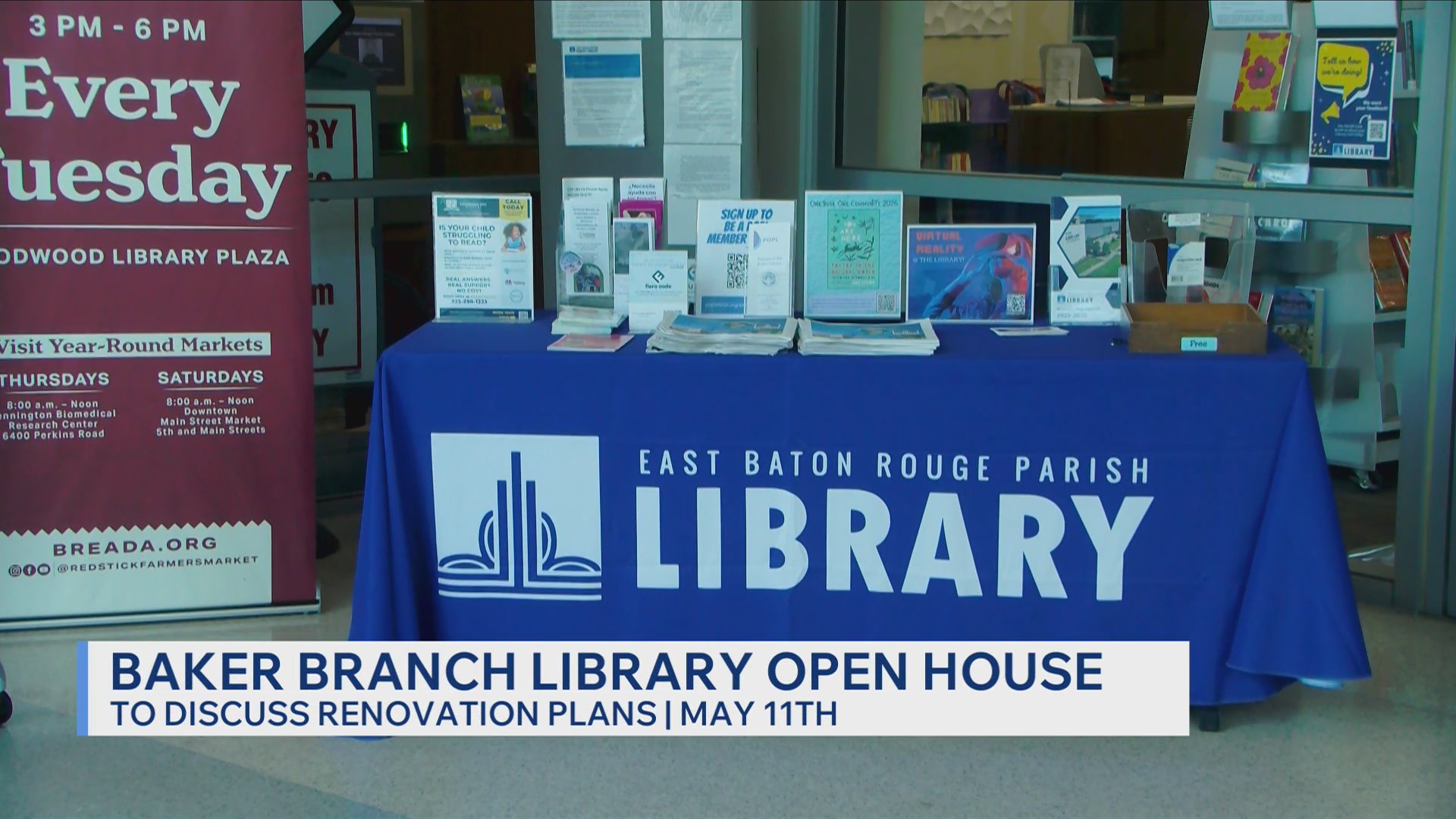 East Baton Rouge Parish Library hosts open house for renovation plans