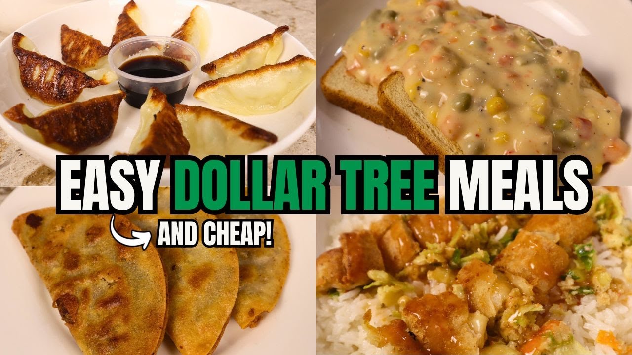 7 cheap & easy Dollar Tree dinner ideas (some of my personal favorites)