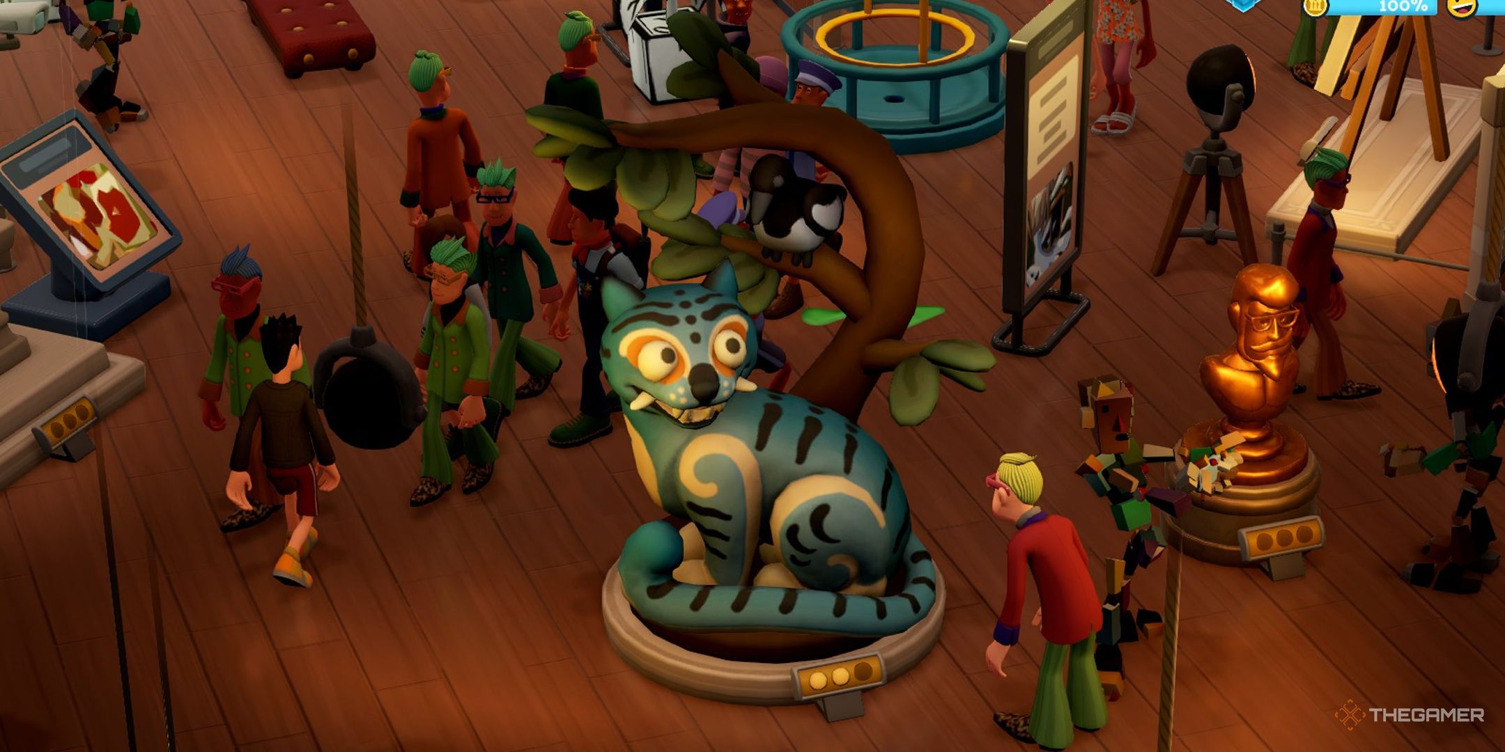 Do you know all the real art references in Two Point Museum's Arty ...