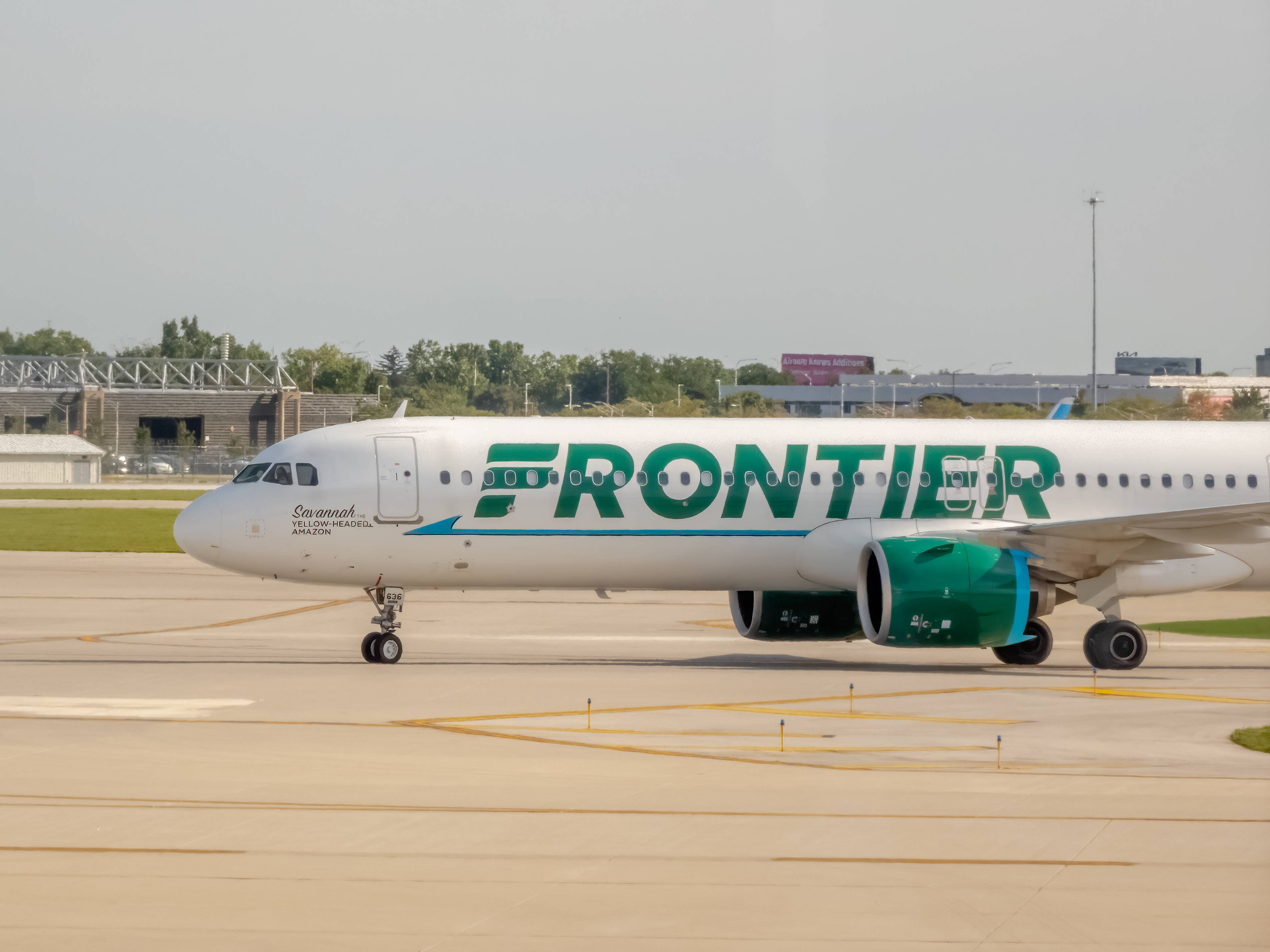 Frontier Airlines plane