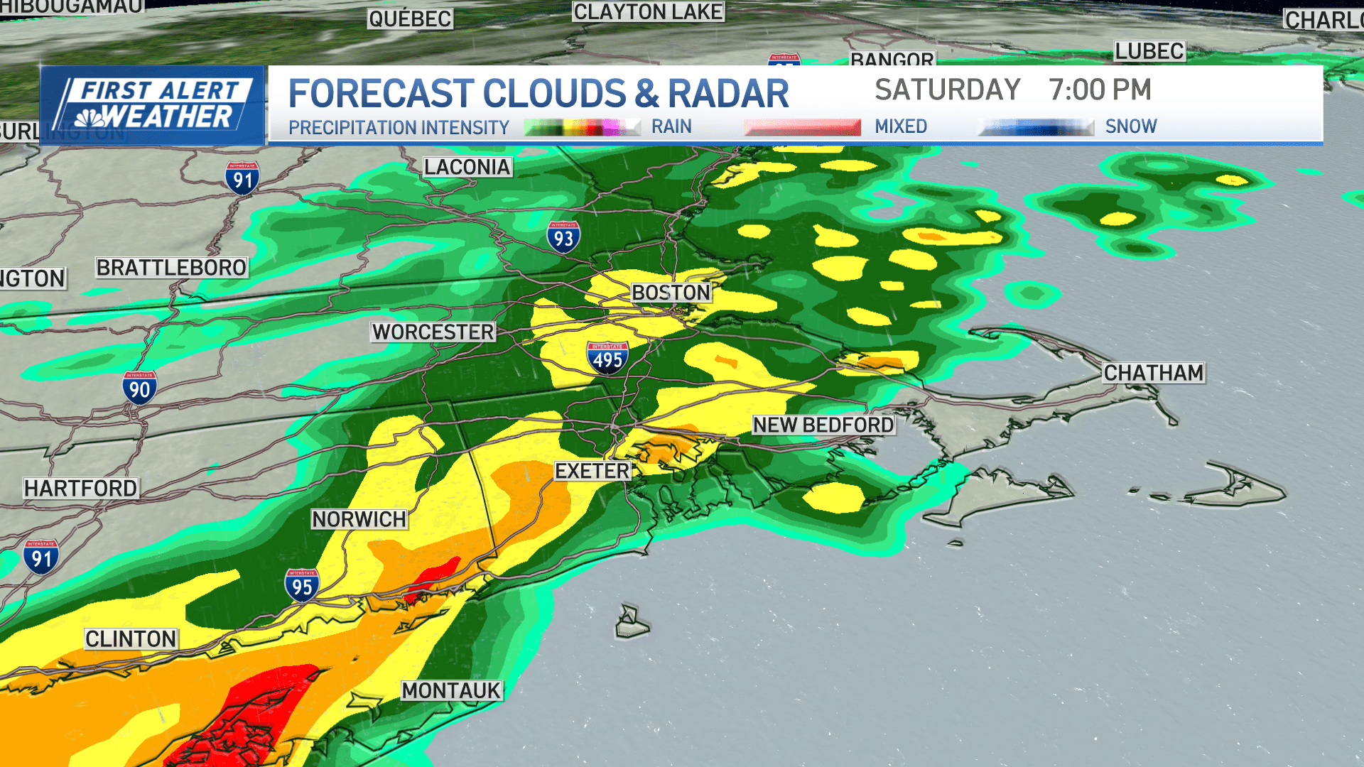 Keep umbrella handy as we track widespread rain to start off Mother's ...