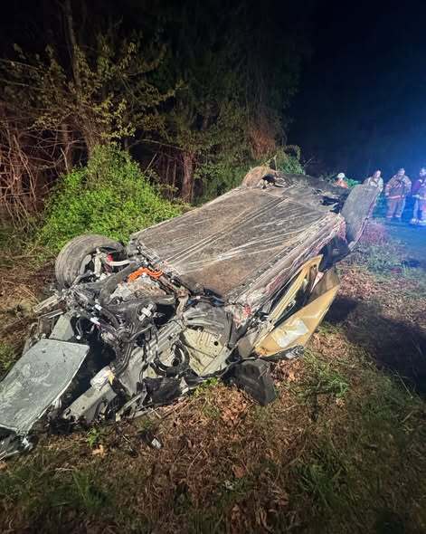 Multiple people hospitalized after a rollover accident in Willington