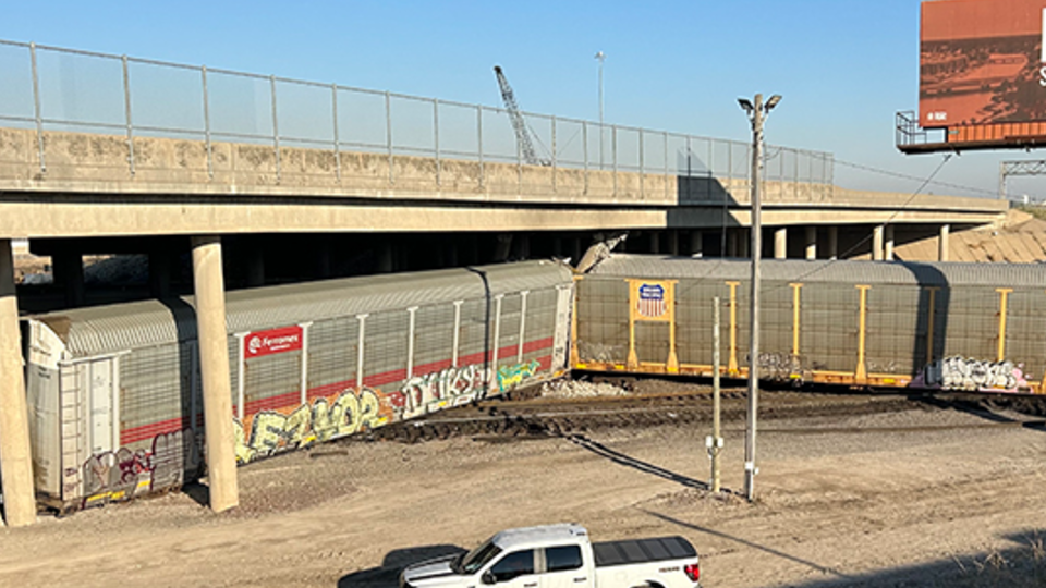 Conductor: Person seen running before Wichita train derailment