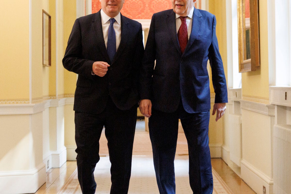 Starmer explains decision to hand government roles to Brown and Harman