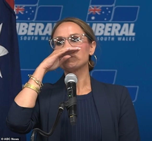 Liberal candidate tearfully accepts defeat in Farrer by-election after ...