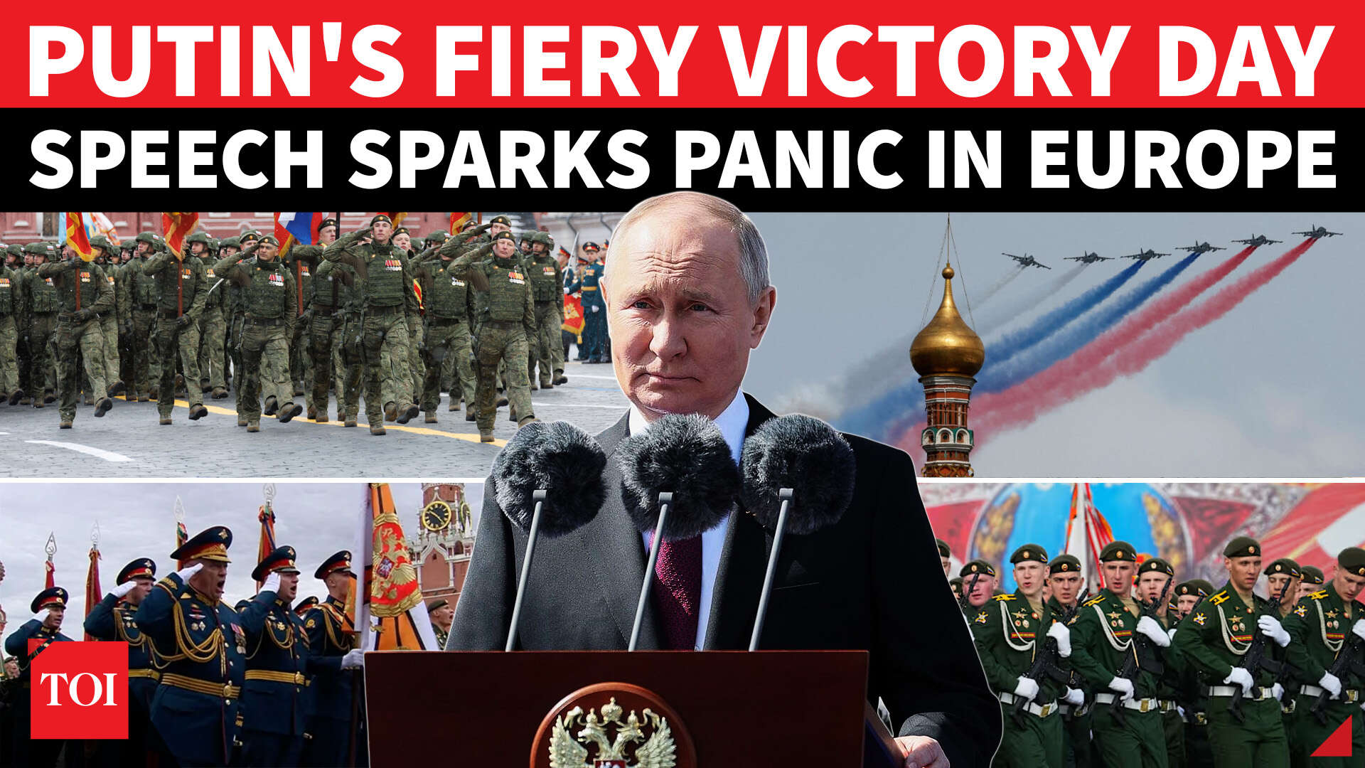 'At war with NATO': Putin's Victory Day speech shakes all of Europe as ...
